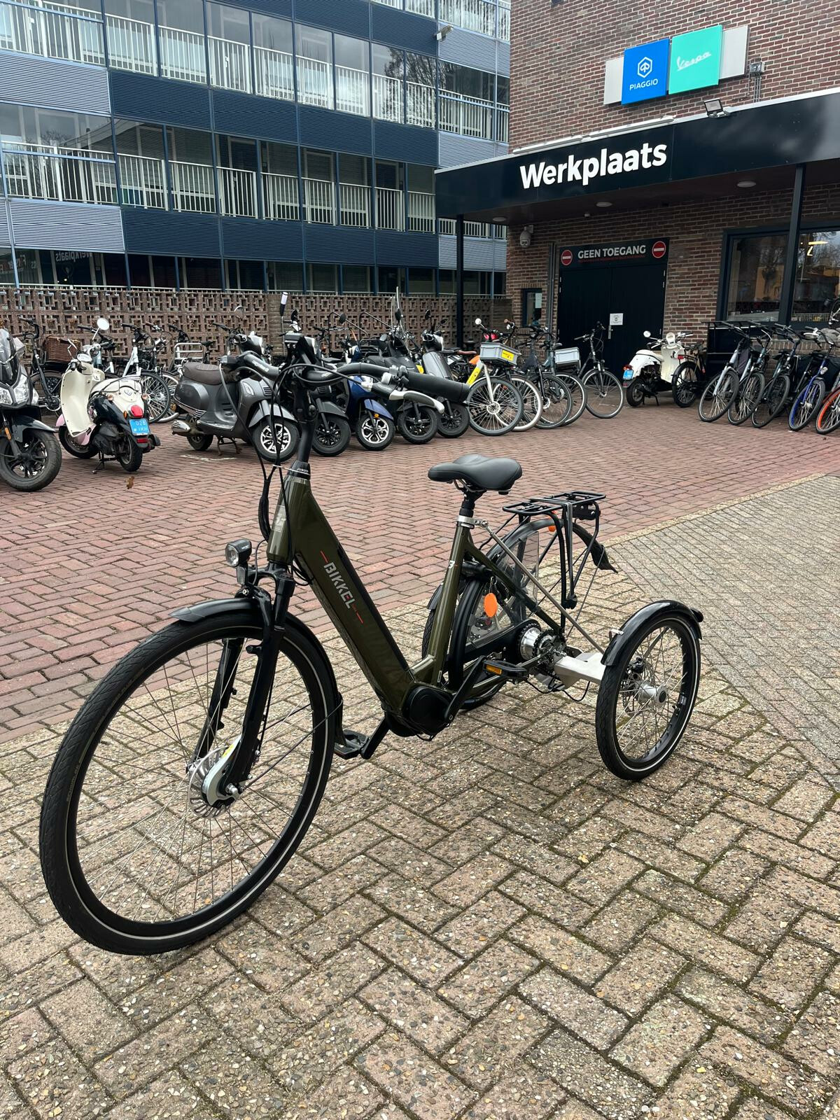 Bikkel Tworby Driewieler E-Bike